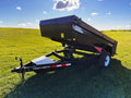 Remorque benne paysagère à un essieu True North Trailers 10'x6'