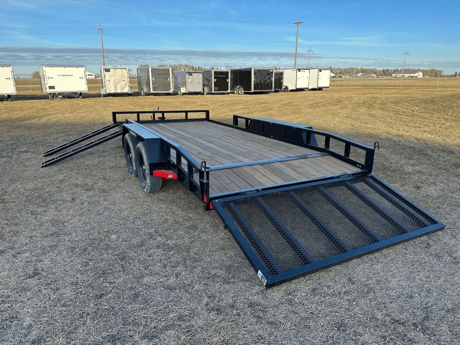 Remorque utilitaire tandem True North 83 po x 16 pi