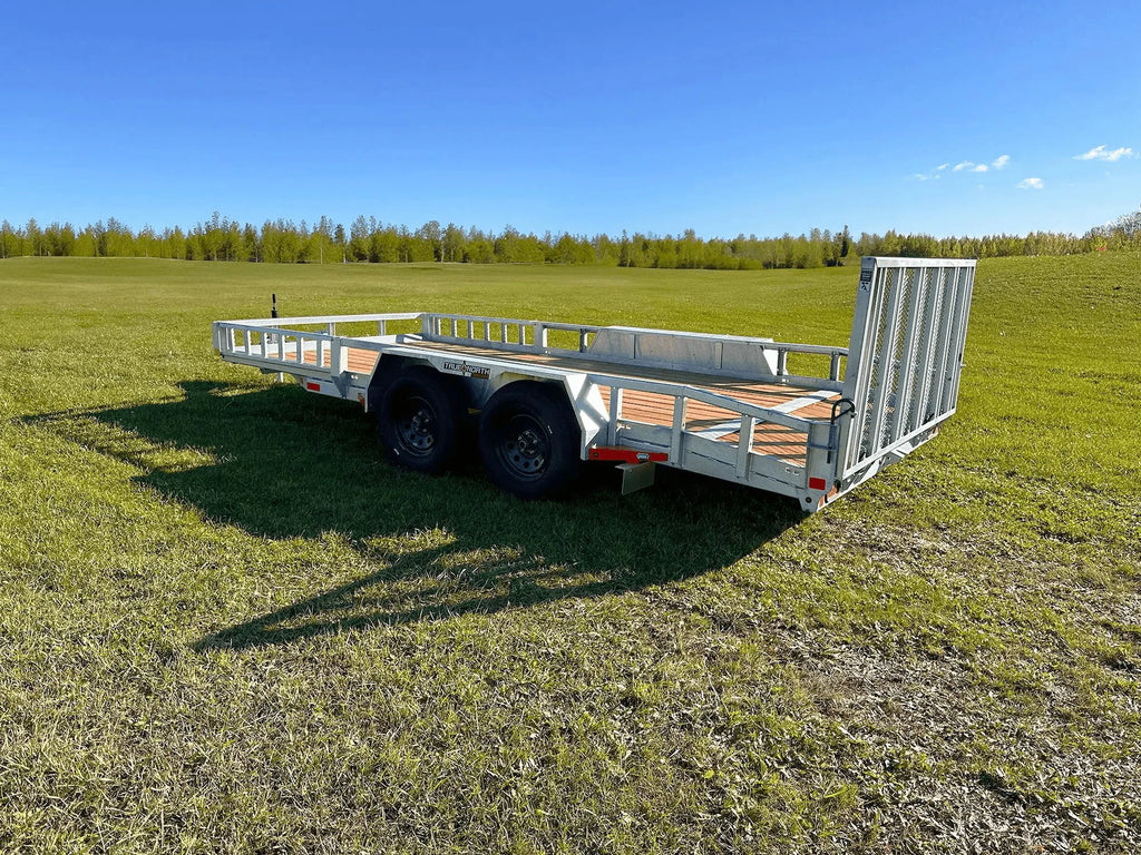 Remorque utilitaire tandem galvanisée True North 83 po x 16 pi