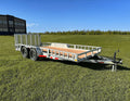 Remorque utilitaire tandem galvanisée True North 83 po x 16 pi