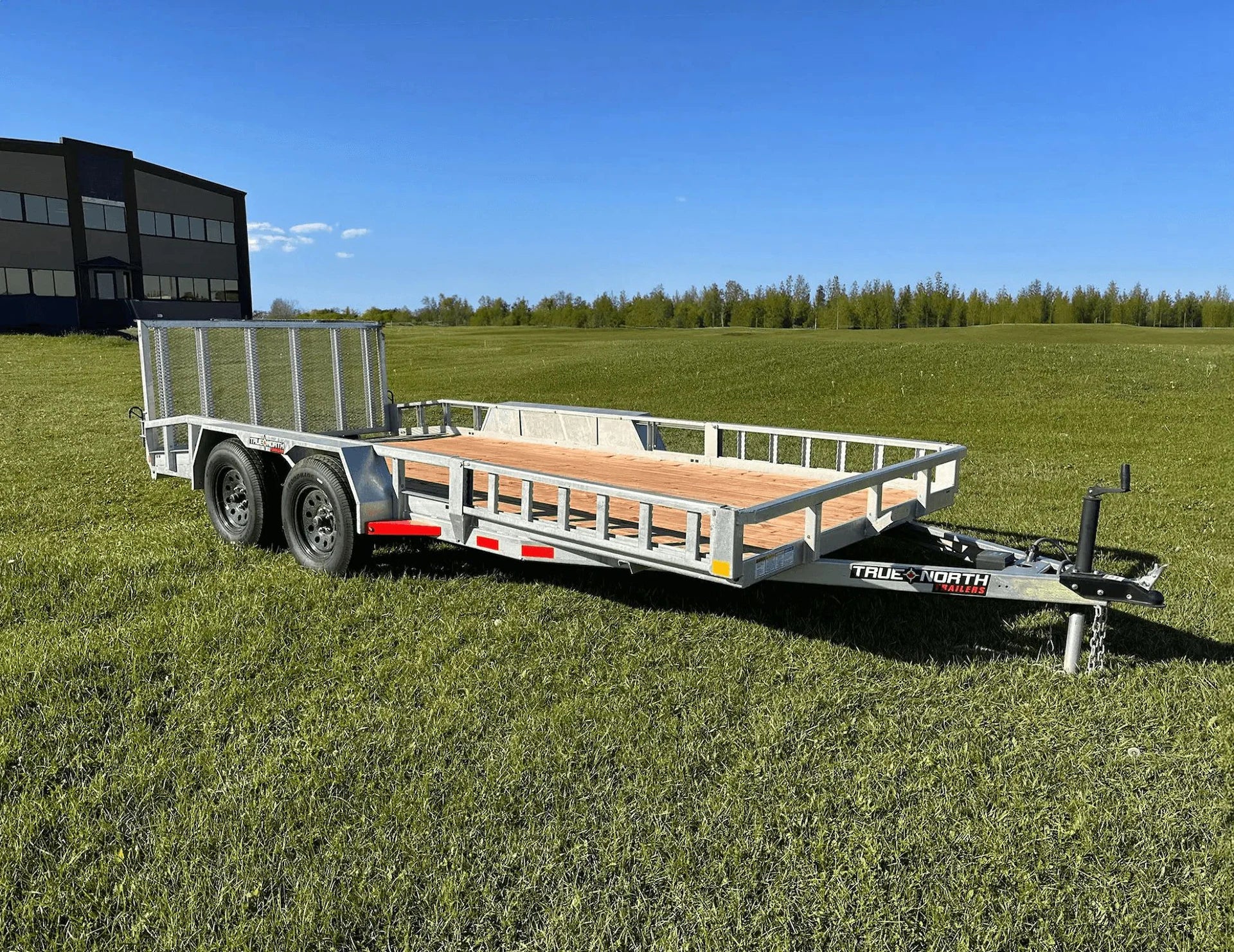 Remorque utilitaire tandem galvanisée True North 83 po x 16 pi