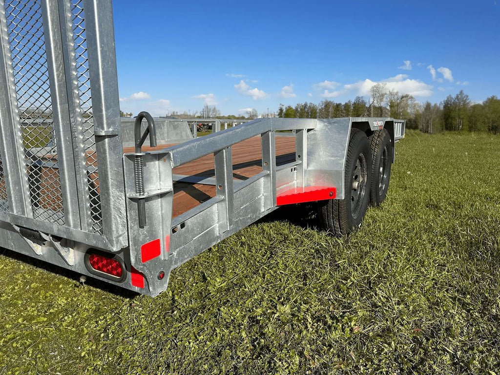 Remorque utilitaire tandem galvanisée True North 83 po x 16 pi
